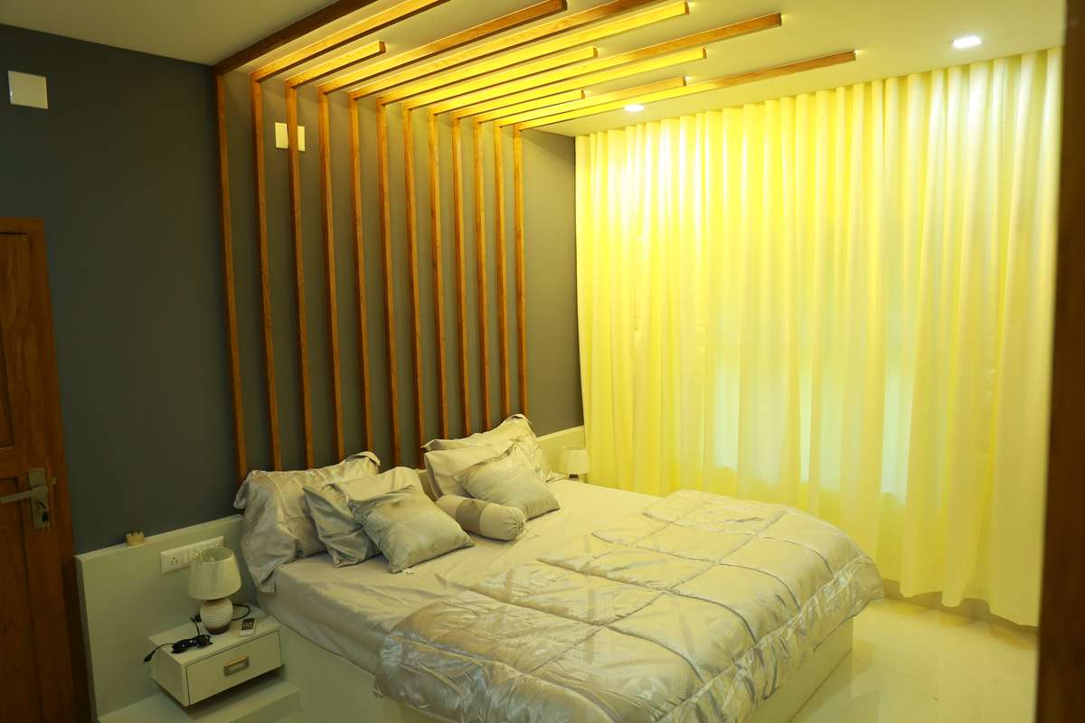 Ceiling, Furniture, Wall, Bedroom, Storage Designs by Interior Designer muhammed shereef, Malappuram | Kolo