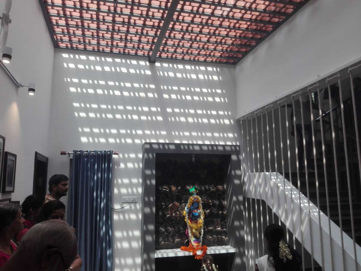 Prayer Room, Storage Designs by Contractor prejimon Dream Home Vaikam, Kottayam | Kolo
