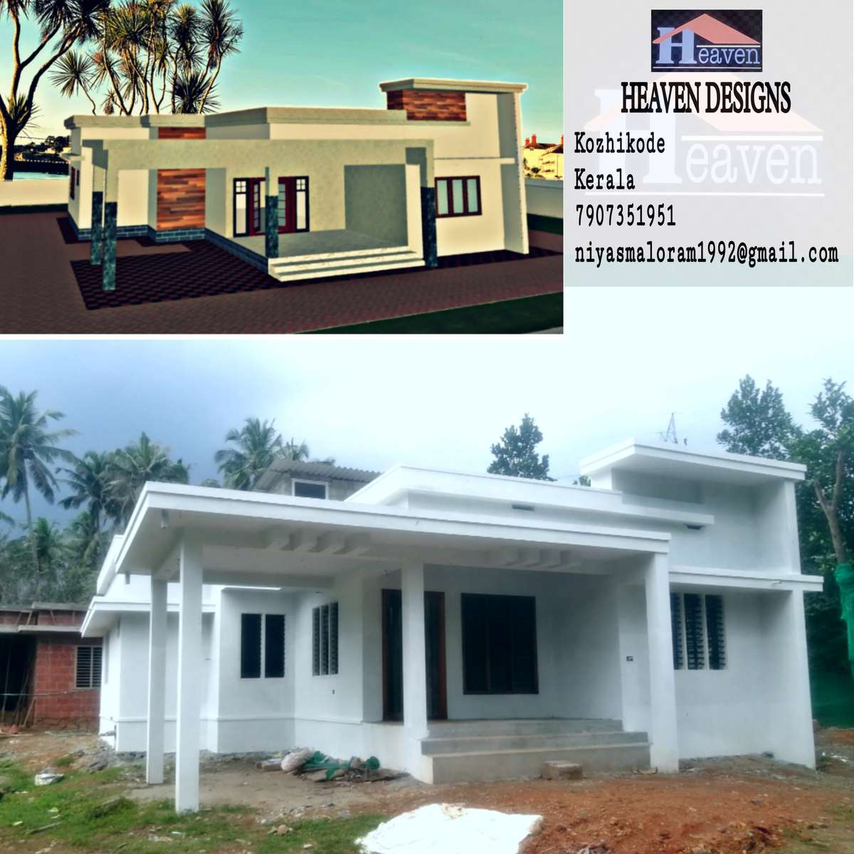Designs by Contractor HEAVEN DESIGNS, Kozhikode | Kolo