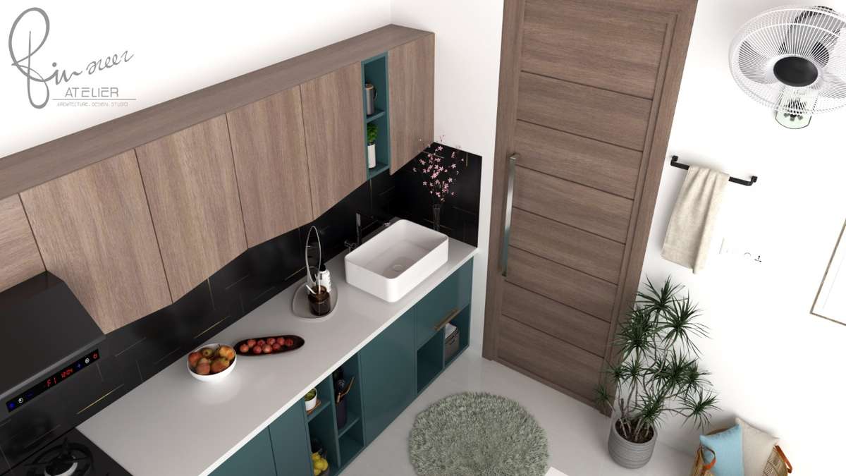 Kitchen, Storage Designs by Interior Designer T M Ali, Malappuram | Kolo