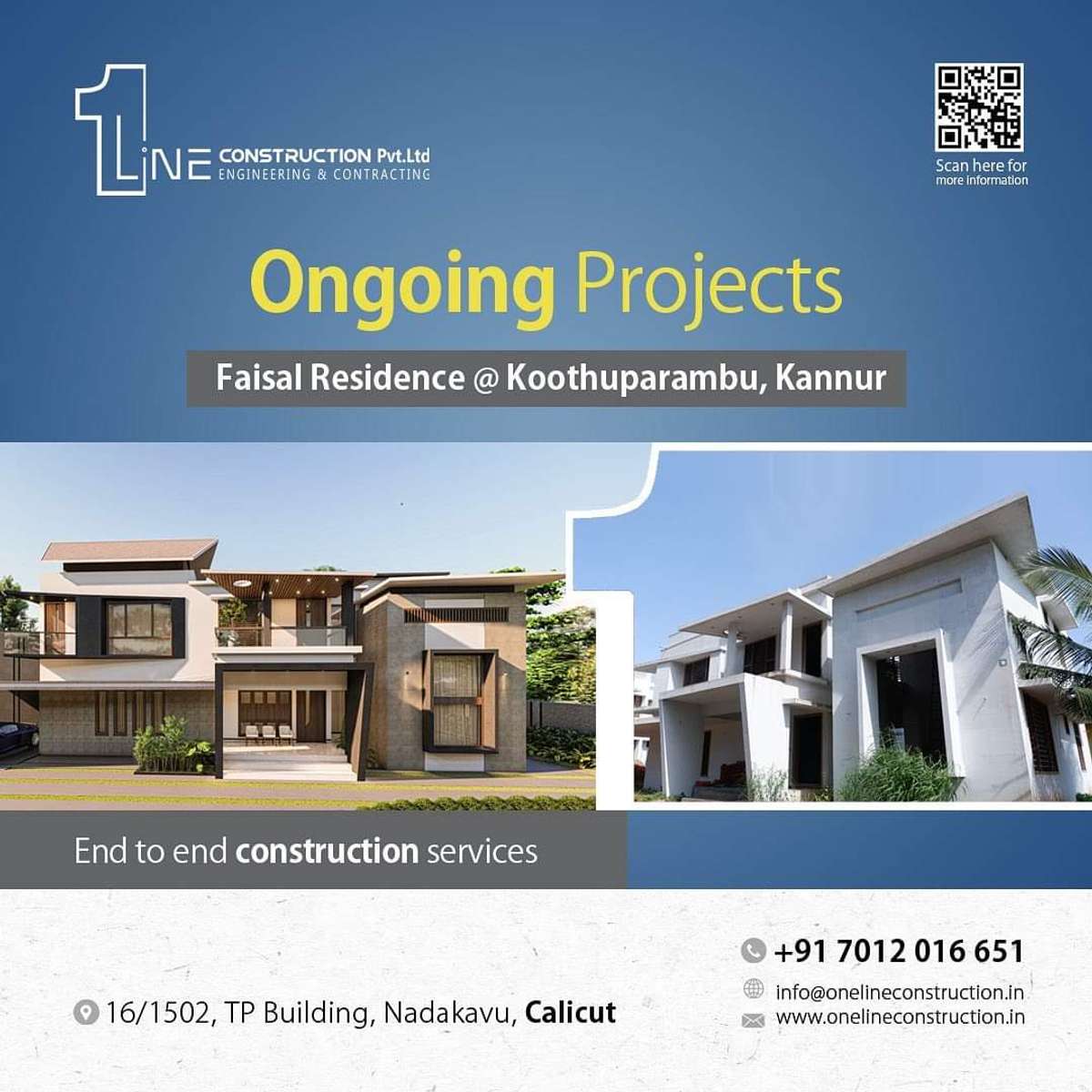 Designs by Contractor One Line Construction Pvt Ltd, Kozhikode | Kolo