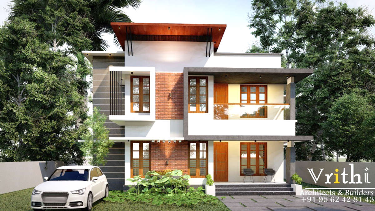 Designs by Civil Engineer Rahul P Raveendran, Thrissur | Kolo