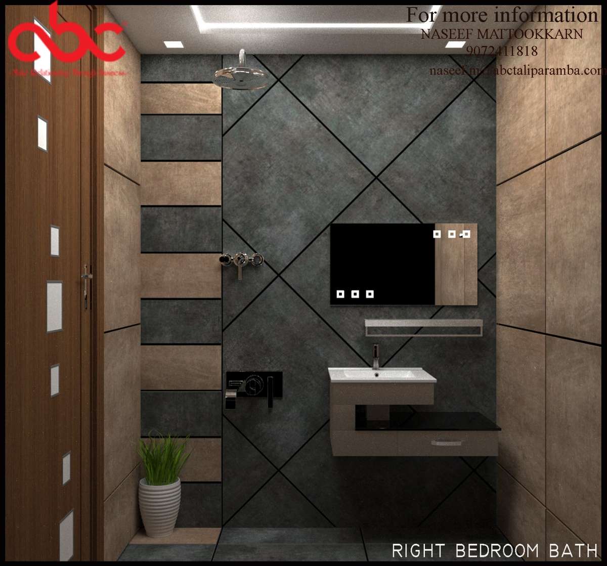 Bathroom, Lighting Designs by Home Automation Naseef abc, Kannur | Kolo