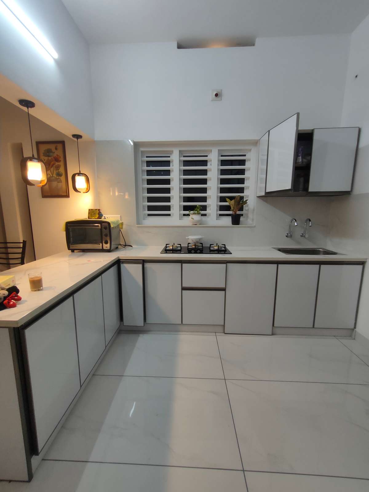 Kitchen, Lighting, Storage Designs by Fabrication & Welding MODULAR INTERIOR WORLD, Ernakulam | Kolo