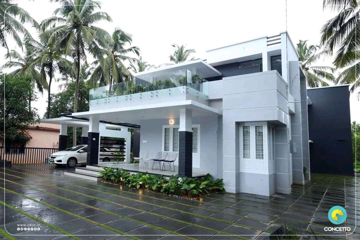 Exterior, Lighting Designs by Architect Concetto Design Co, Kozhikode | Kolo