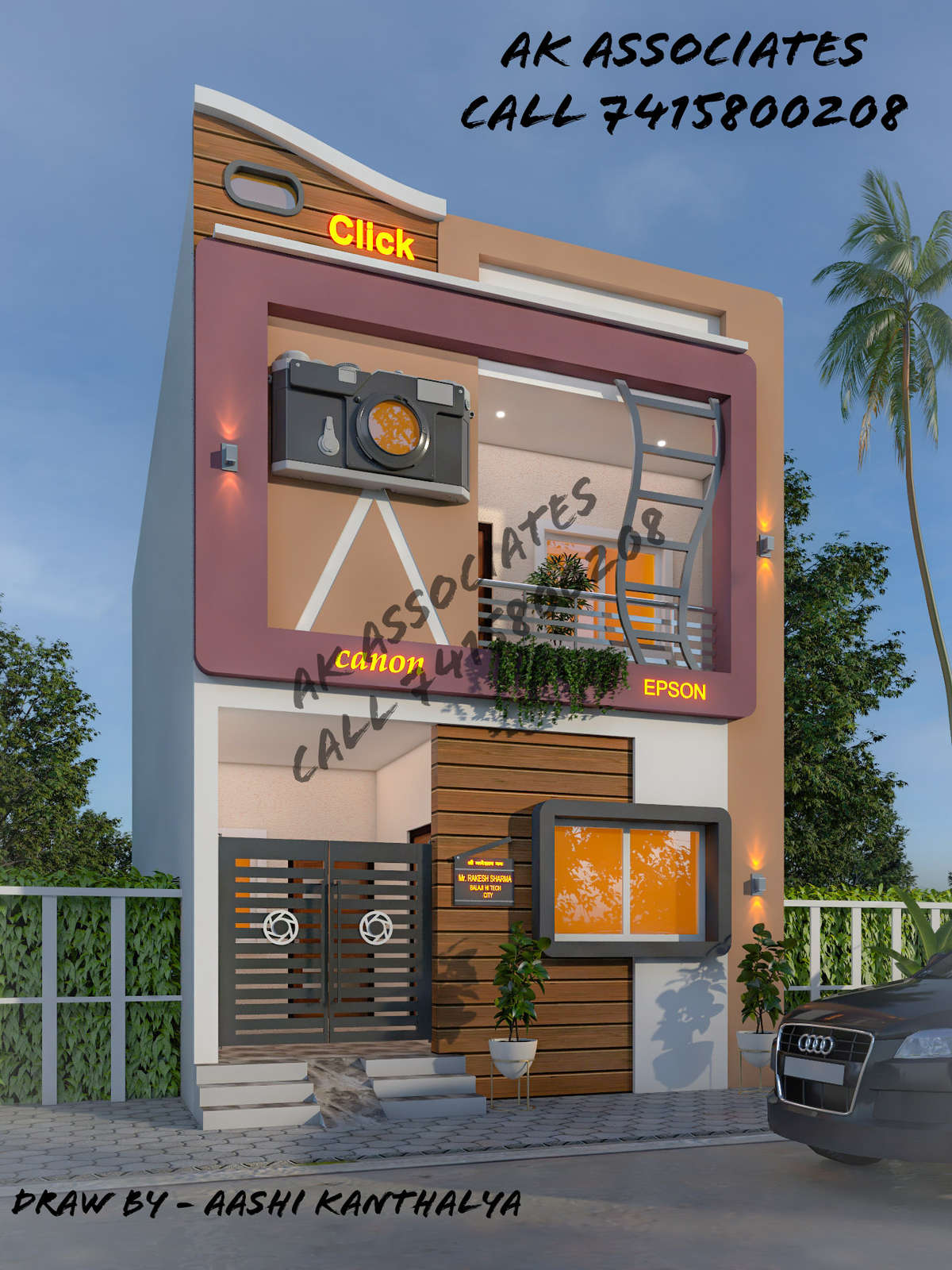 Designs by Civil Engineer AK ASSOCIATES, Indore | Kolo