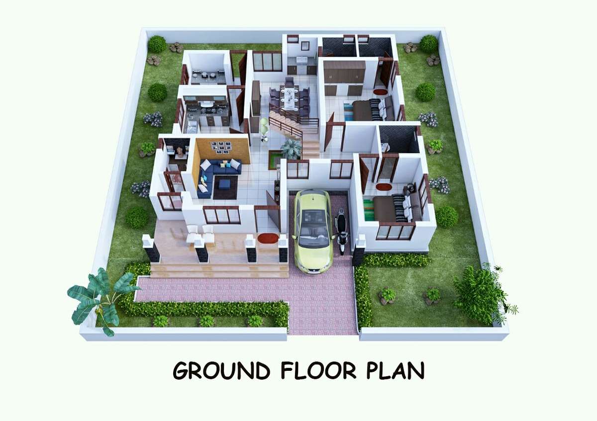 Designs by 3D & CAD Vivin Wilson, Thrissur | Kolo