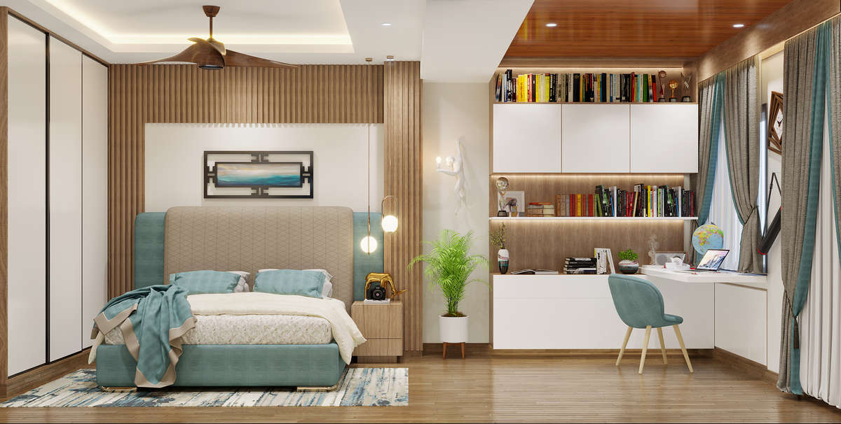 Furniture, Lighting, Bedroom, Storage Designs by Interior Designer Mukesh kumar Jha, Delhi | Kolo
