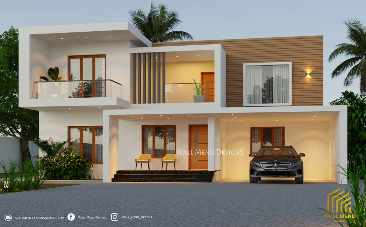Designs by Civil Engineer Wall Mend Designs, Palakkad | Kolo