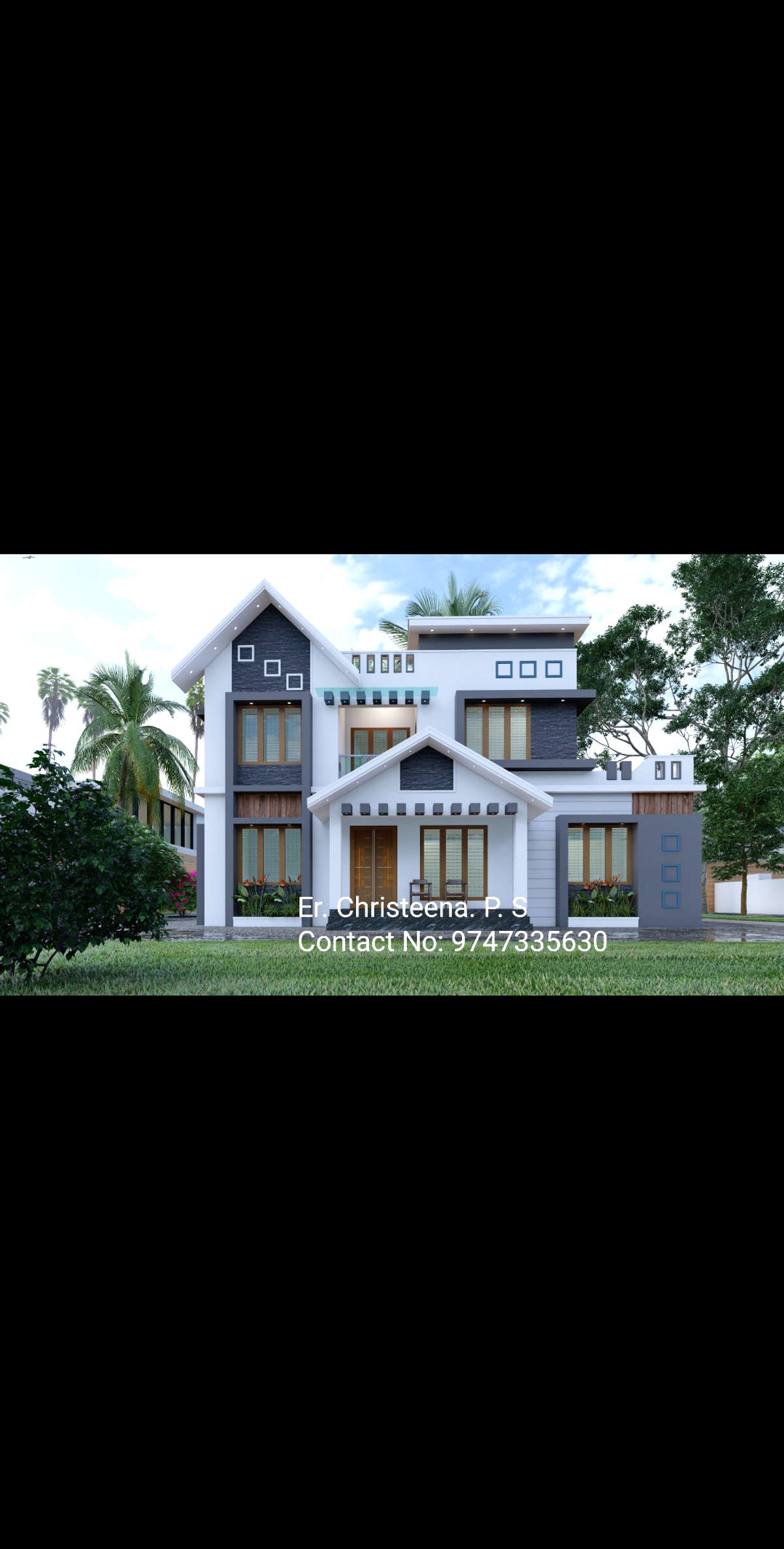 Designs by Civil Engineer Er Christeena P S, Idukki | Kolo