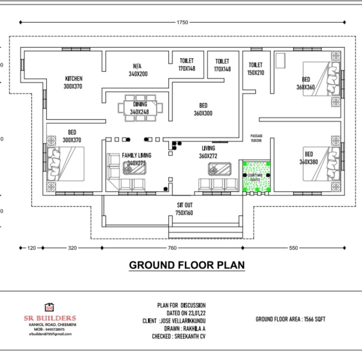 Designs by Contractor SR BUILDERS, Kasaragod | Kolo