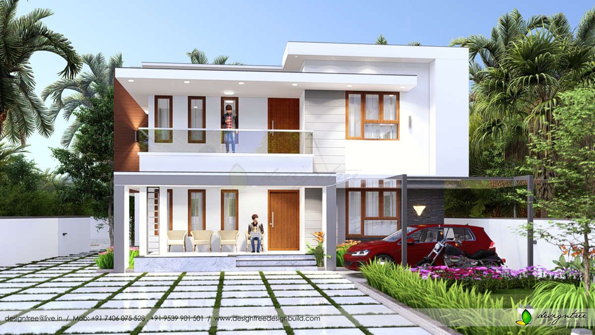 Exterior, Lighting Designs by Civil Engineer Rohit Raj, Kottayam | Kolo