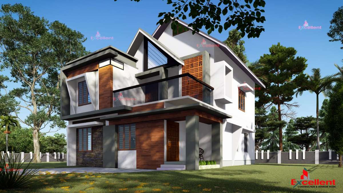 Designs by Civil Engineer Aji Vijayan, Thiruvananthapuram | Kolo