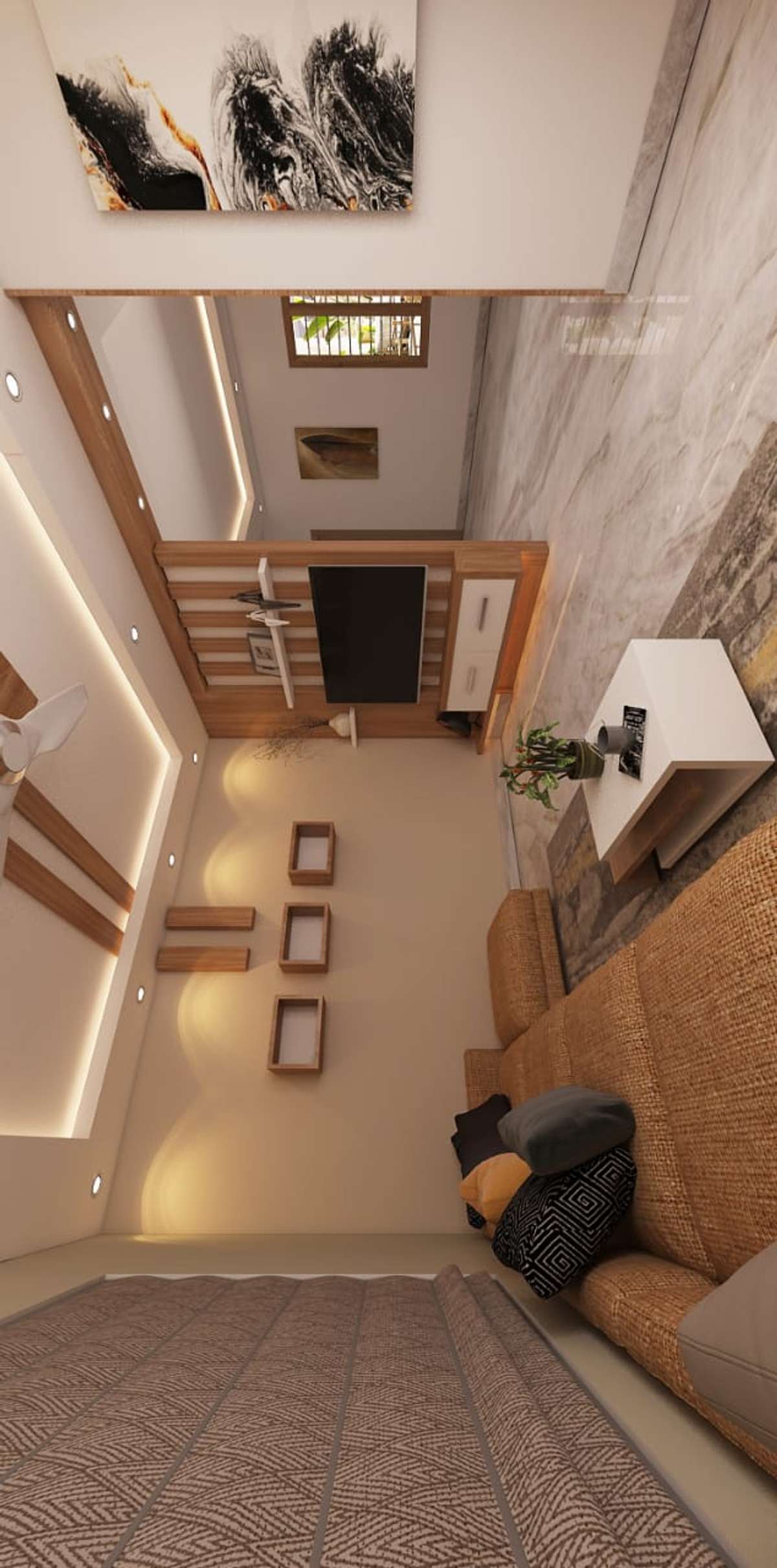 Lighting, Living, Furniture Designs by Interior Designer Jobin Jose, Ernakulam | Kolo