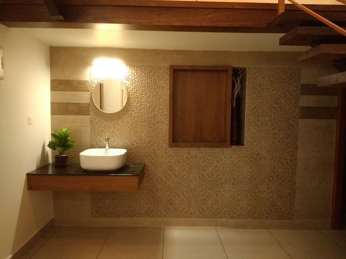 Bathroom, Lighting Designs by Contractor Arun Mannur, Kozhikode | Kolo