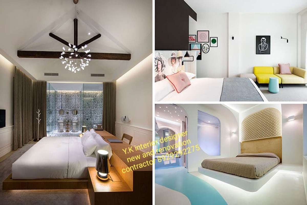Furniture, Bedroom Designs by Interior Designer YK Interior Designer, Delhi | Kolo