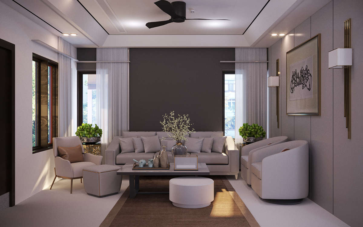 Lighting, Living, Furniture, Table, Home Decor Designs by Civil Engineer Vinod M Nair, Thrissur | Kolo