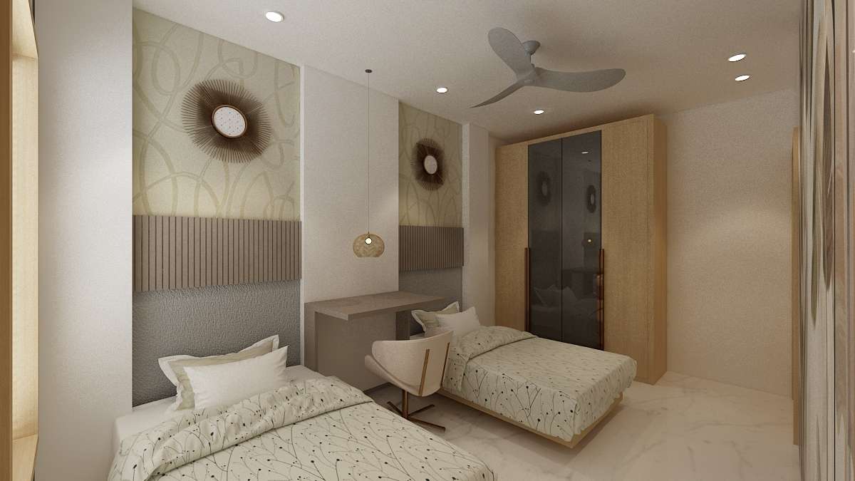 Furniture, Storage, Bedroom Designs by Interior Designer ID Akansha Bajaj, Indore | Kolo