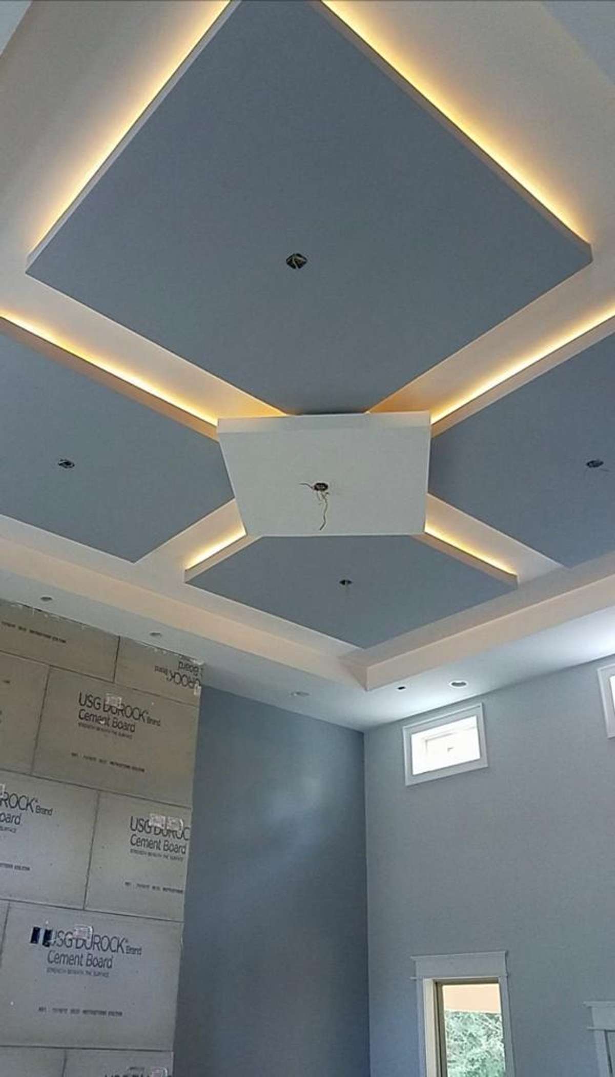 Ceiling, Lighting Designs By Civil Engineer Singh Construction, Indore |  Kolo