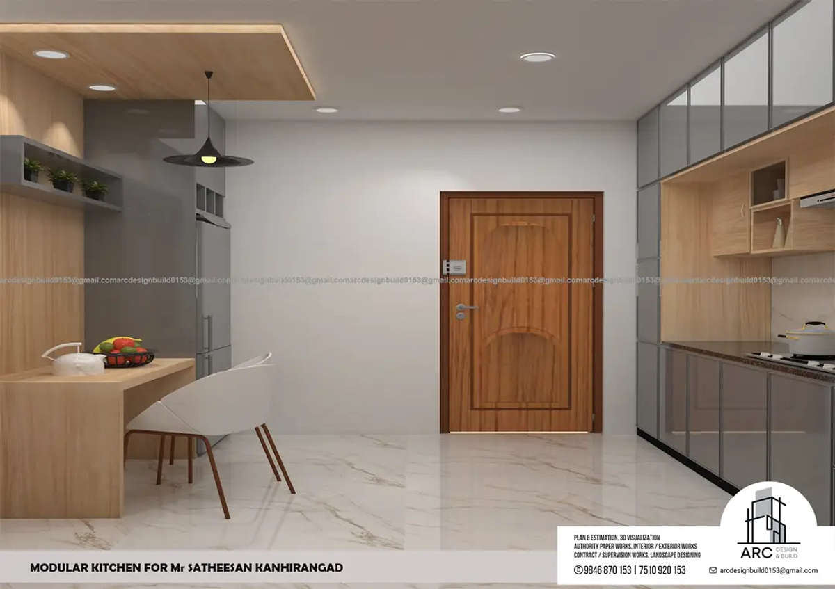 Lighting, Kitchen, Storage Designs by Civil Engineer Predhwiraj ARC DESIGN  BUILD, Kannur | Kolo