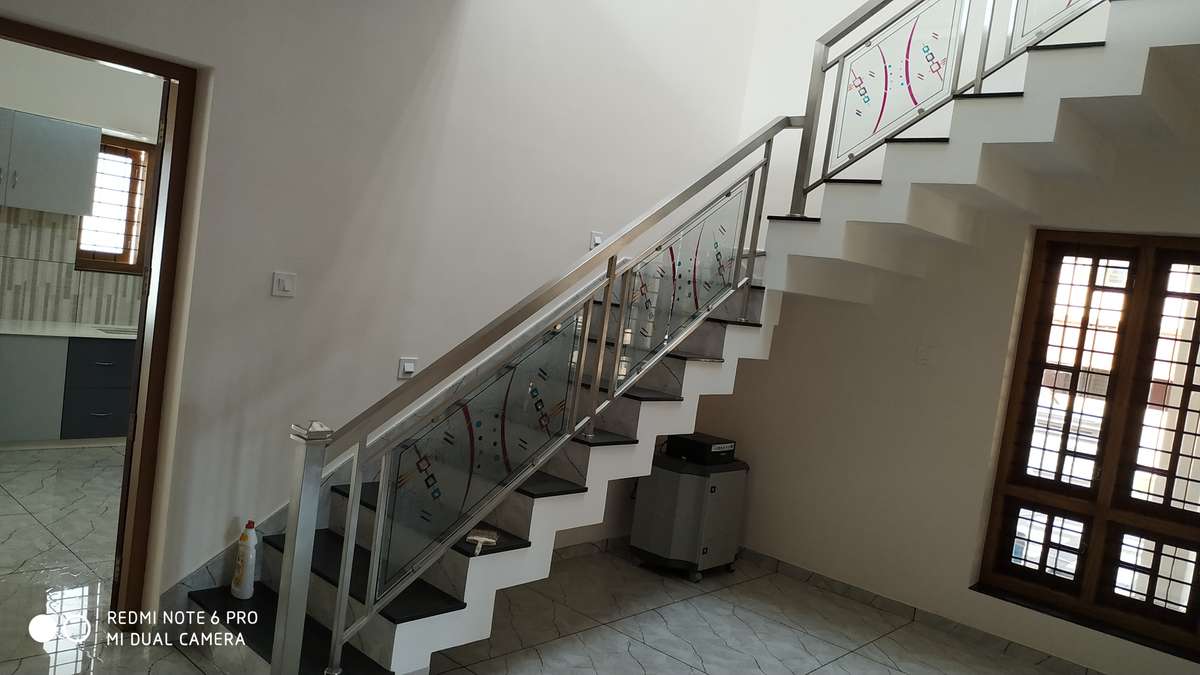 Staircase, Window Designs By Fabrication & Welding Shijy K Samuel, Kottayam  | Kolo