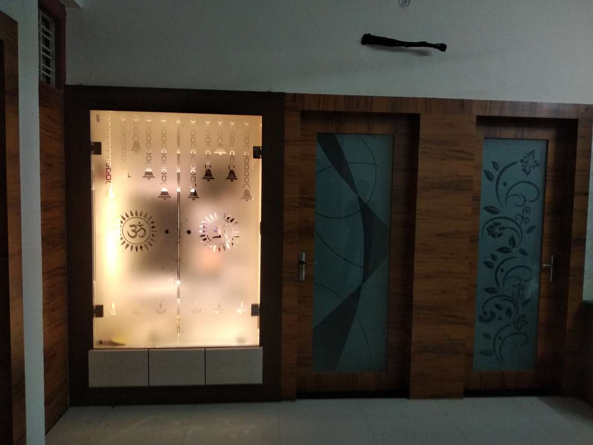 Storage, Door, Lighting, Prayer Room Designs by Carpenter jai bhawani pvt Ltd, Jaipur | Kolo
