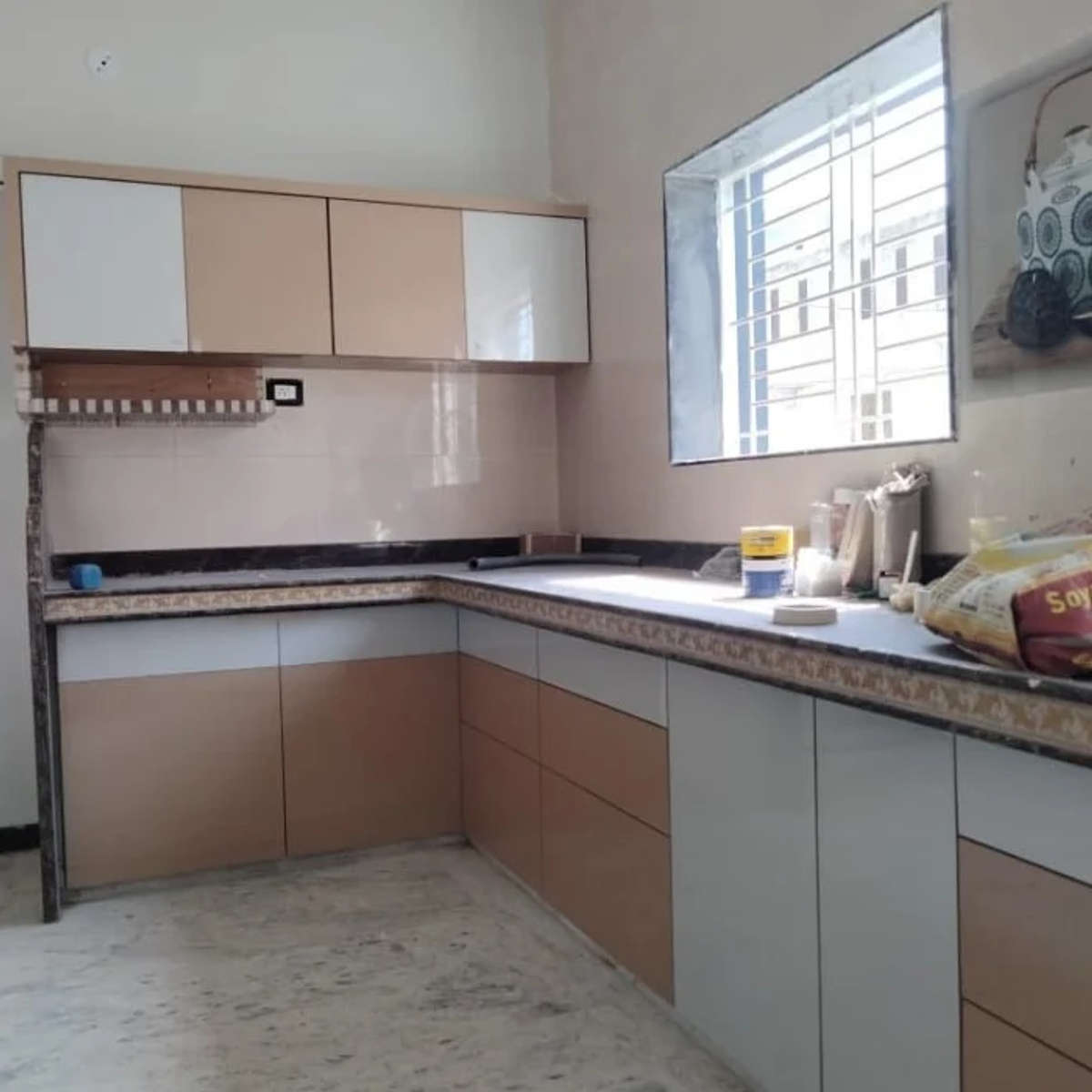 Kitchen, Storage Designs by Contractor Jitesh Vishwakarma, Indore Kolo