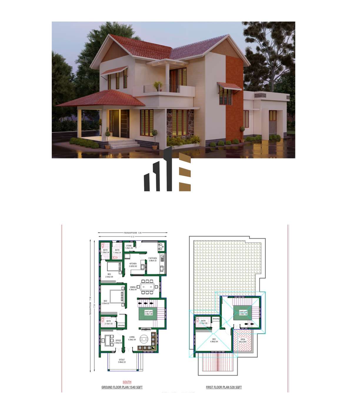 Plans, Exterior Designs by Architect bihash arshak, Malappuram | Kolo