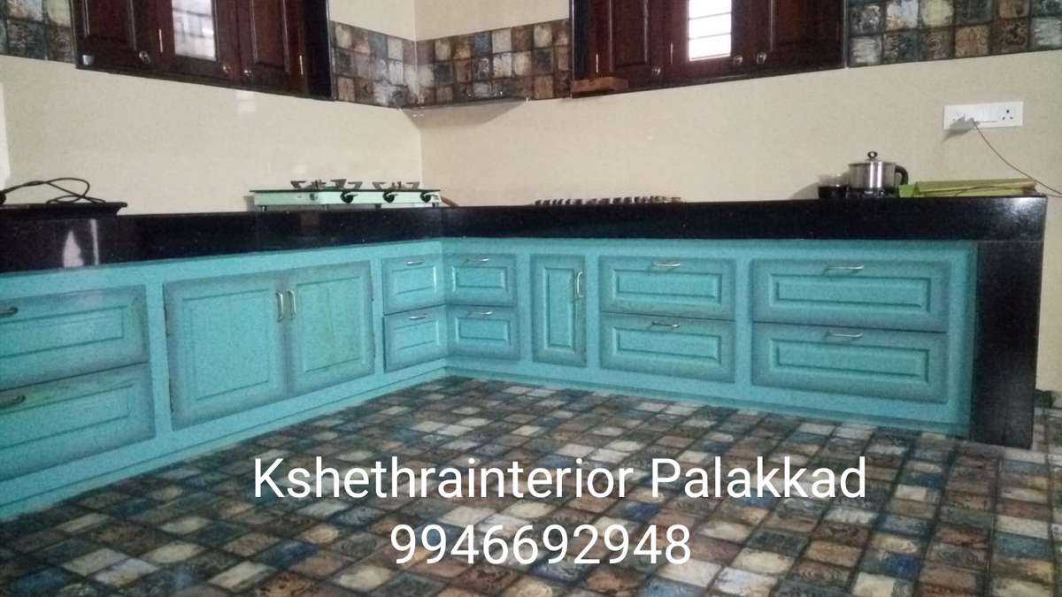 Kitchen, Storage Designs by Carpenter palakkad interior Kshethrainterior, Palakkad | Kolo