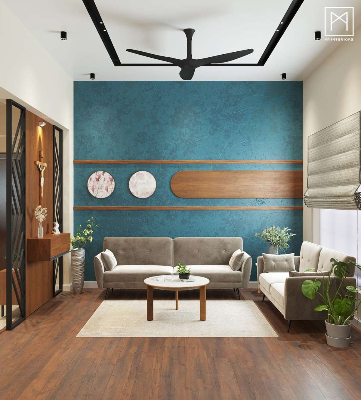 Furniture, Living, Storage, Table, Prayer Room Designs by Interior Designer mp interiors, Kottayam | Kolo