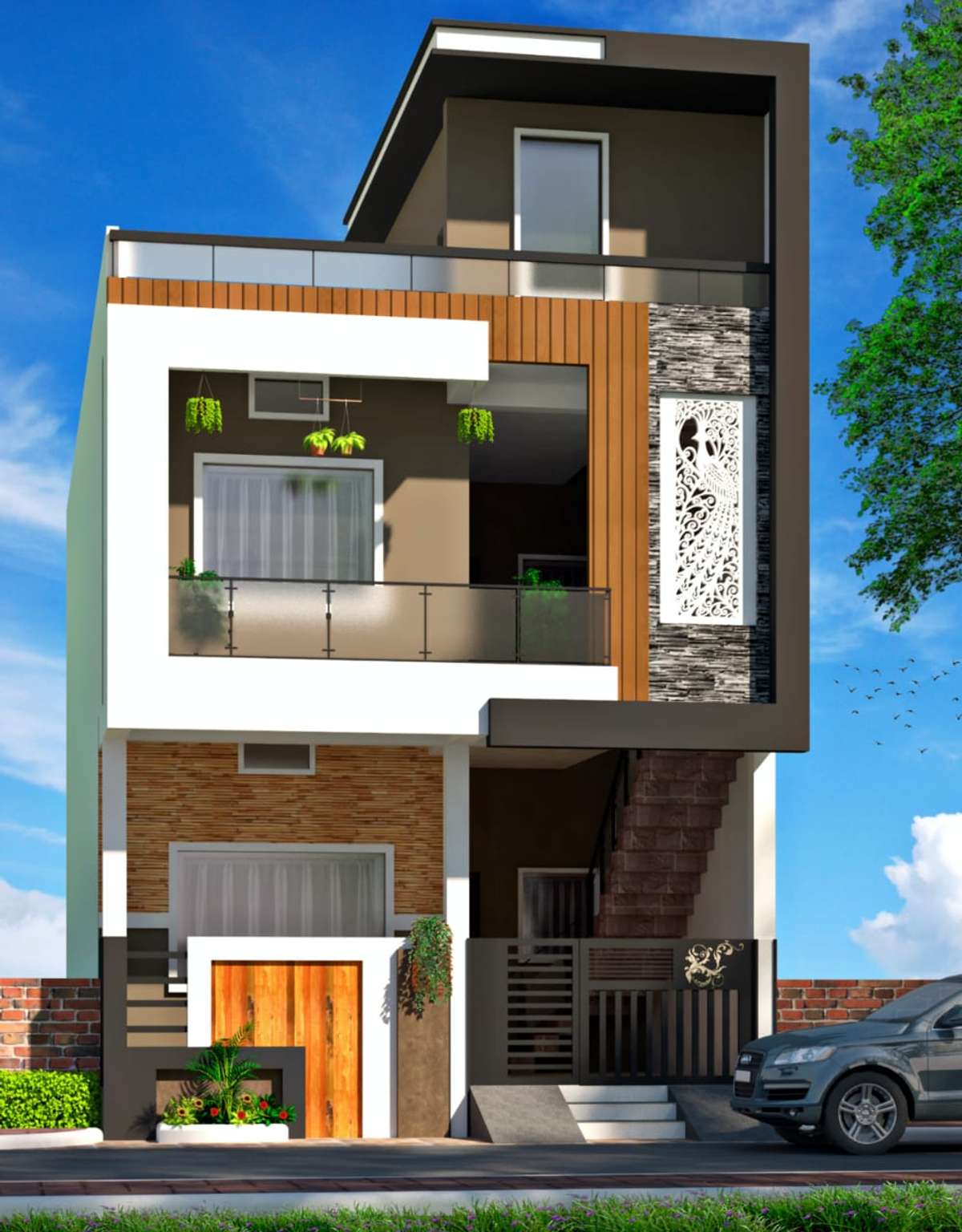 Designs by Civil Engineer Shubham Shitut, Indore Kolo