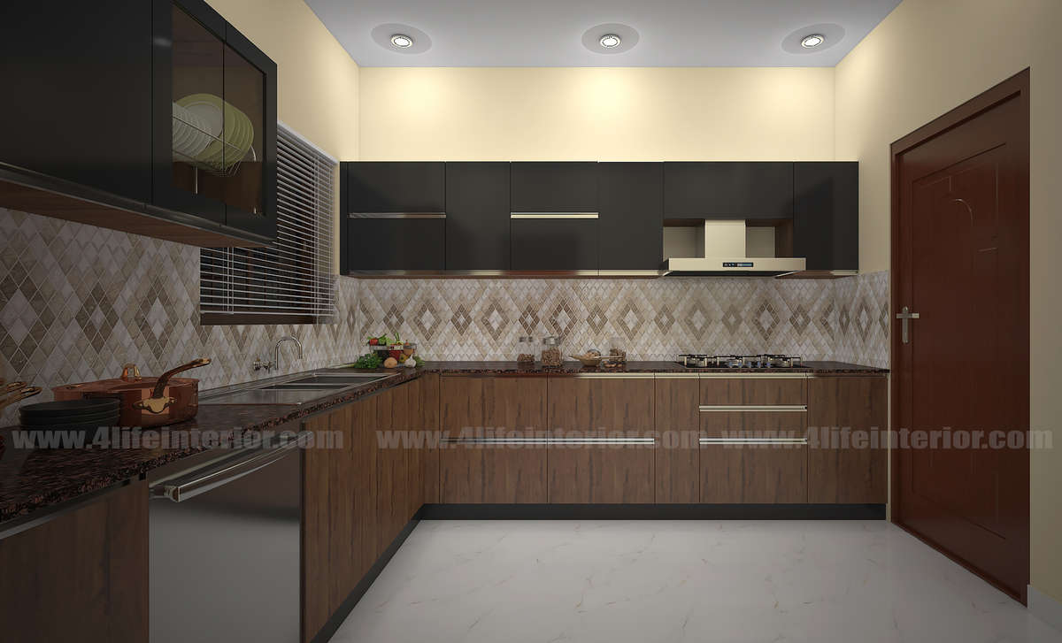 Kitchen, Storage Designs by Building Supplies vineeth vijayan, Thiruvananthapuram | Kolo