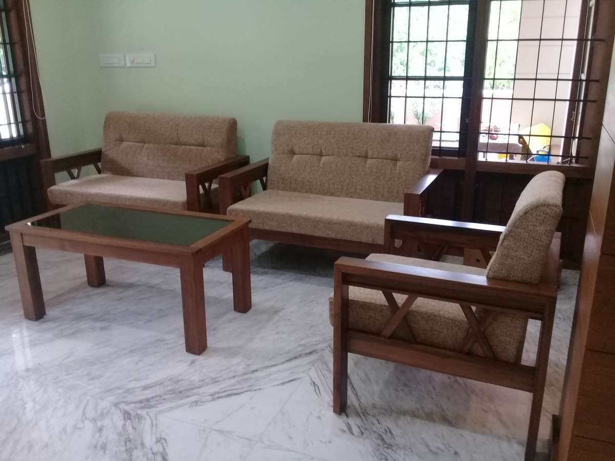 Furniture, Table, Living Designs by Carpenter Viswabhanghi wood craft and hard ware, Palakkad | Kolo