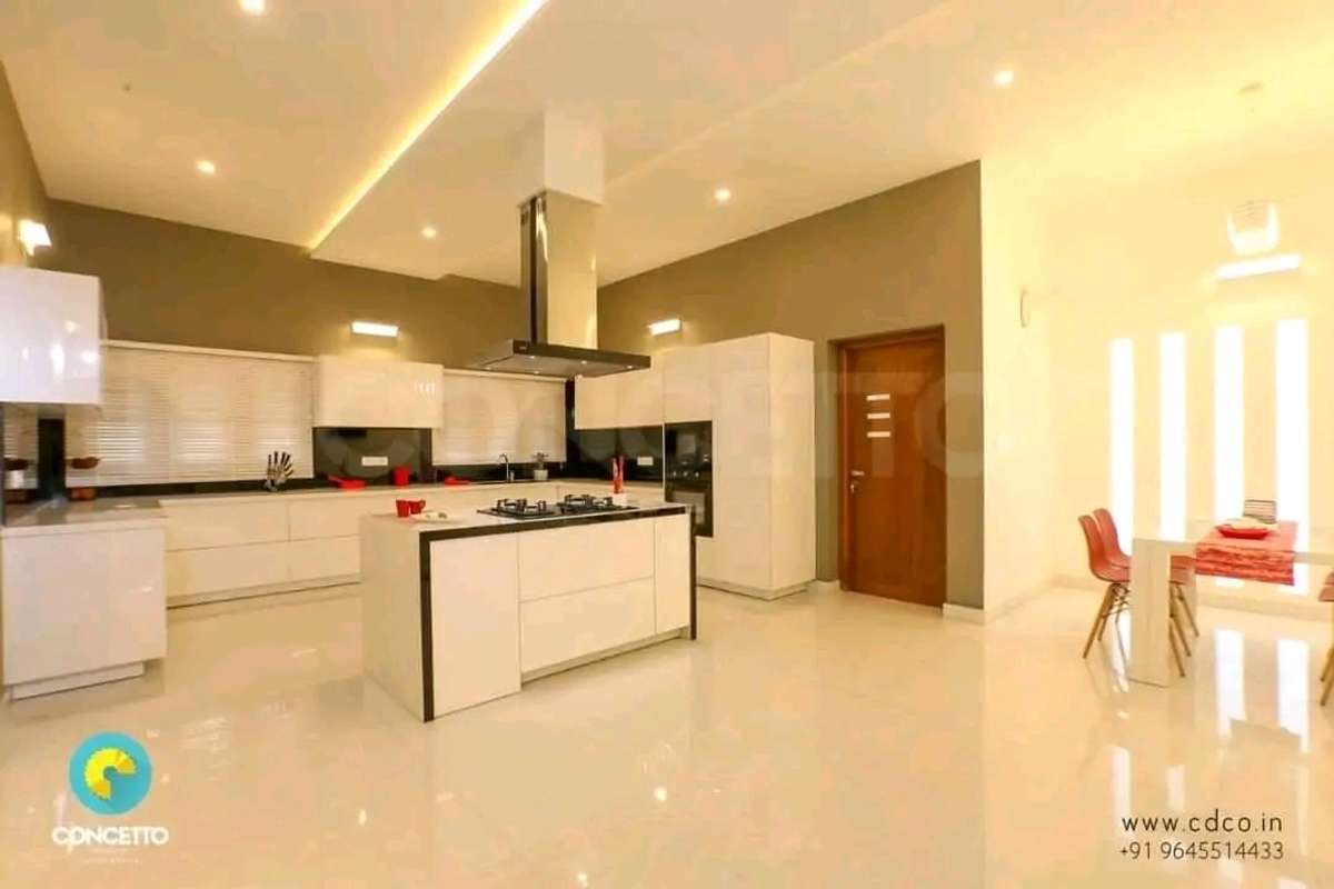 Lighting, Kitchen, Storage Designs by Architect Concetto Design Co, Kozhikode | Kolo