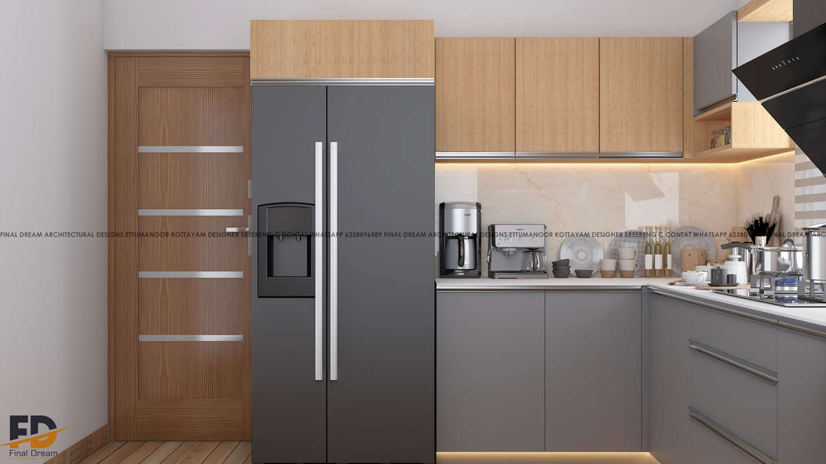 Lighting, Kitchen, Storage Designs by Interior Designer Sreereng c, Kottayam | Kolo