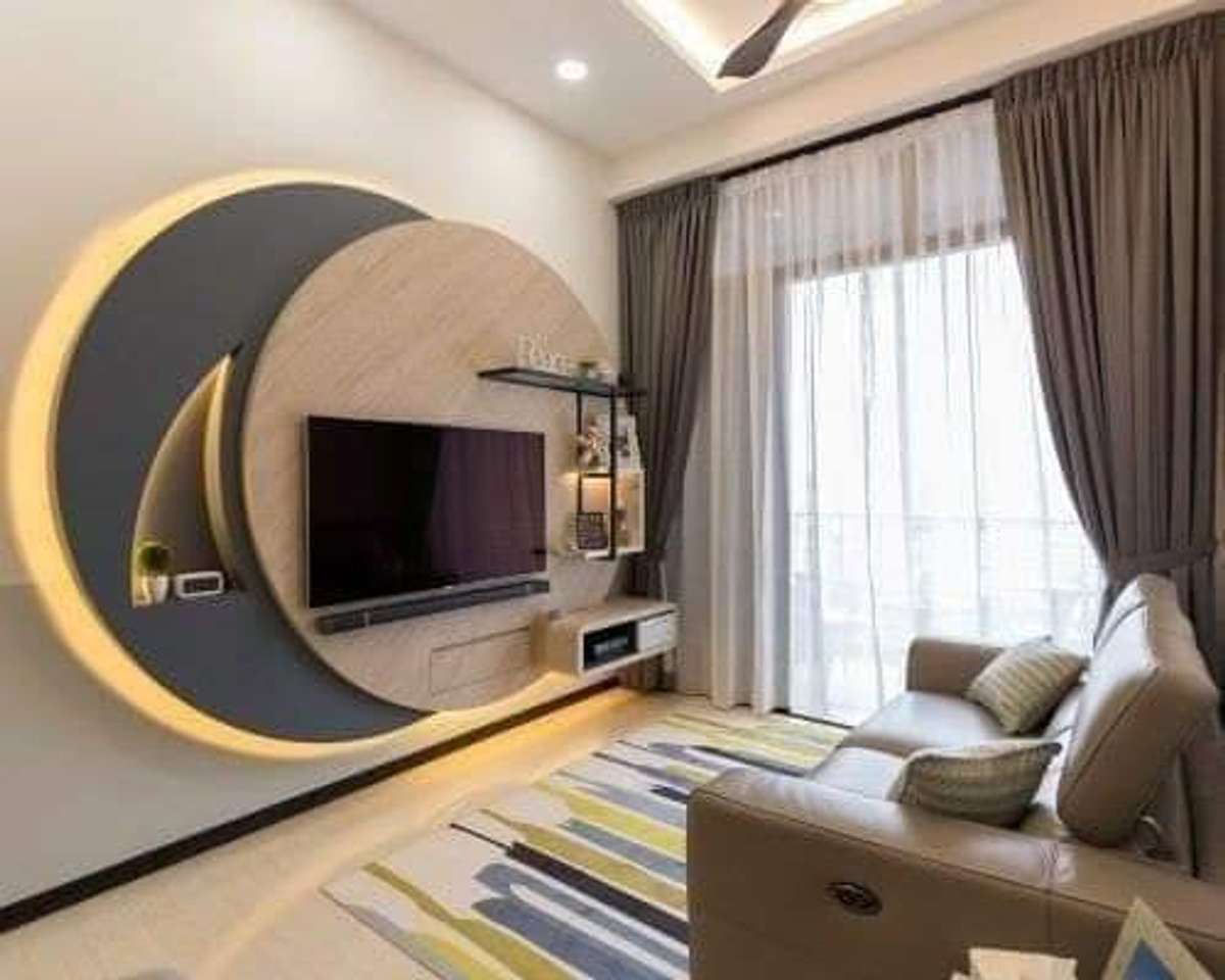 Furniture, Lighting, Living Designs by Interior Designer Rajiv Kumar, Ghaziabad | Kolo