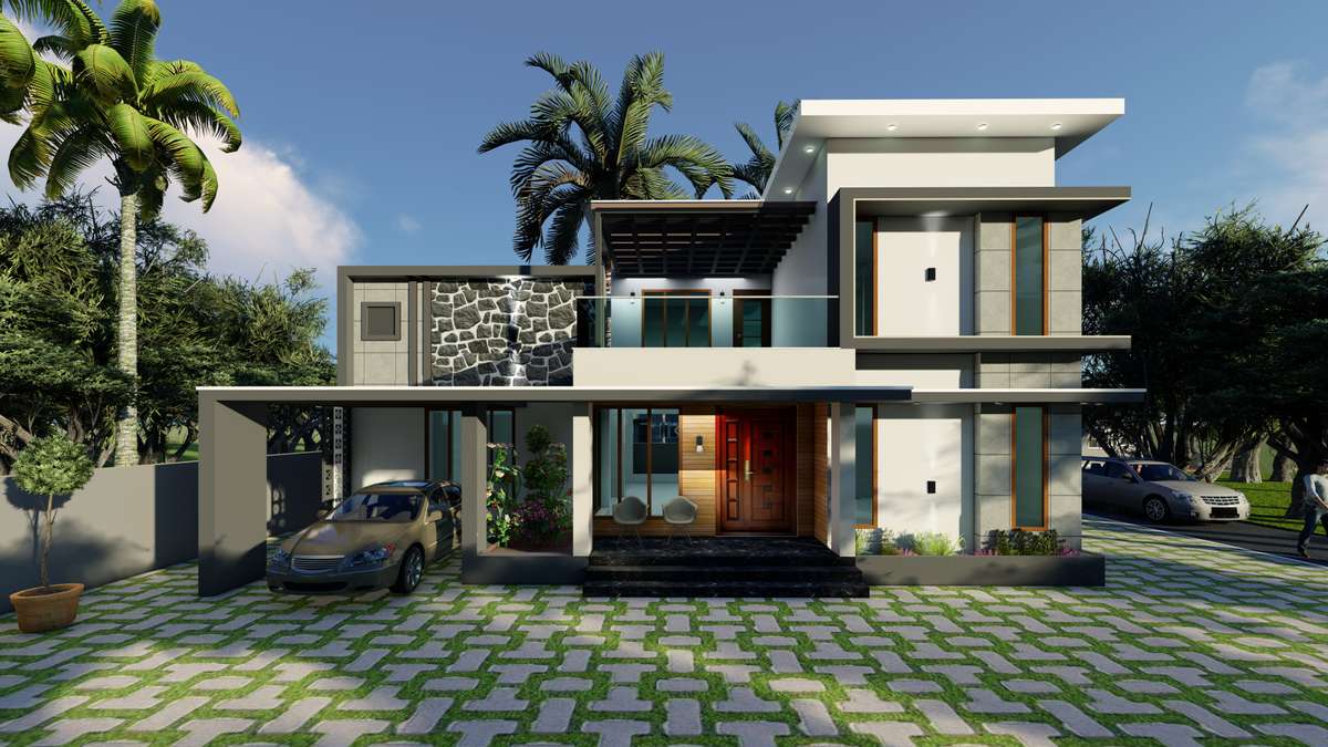 Designs by Building Supplies Fazil Farooq, Palakkad | Kolo