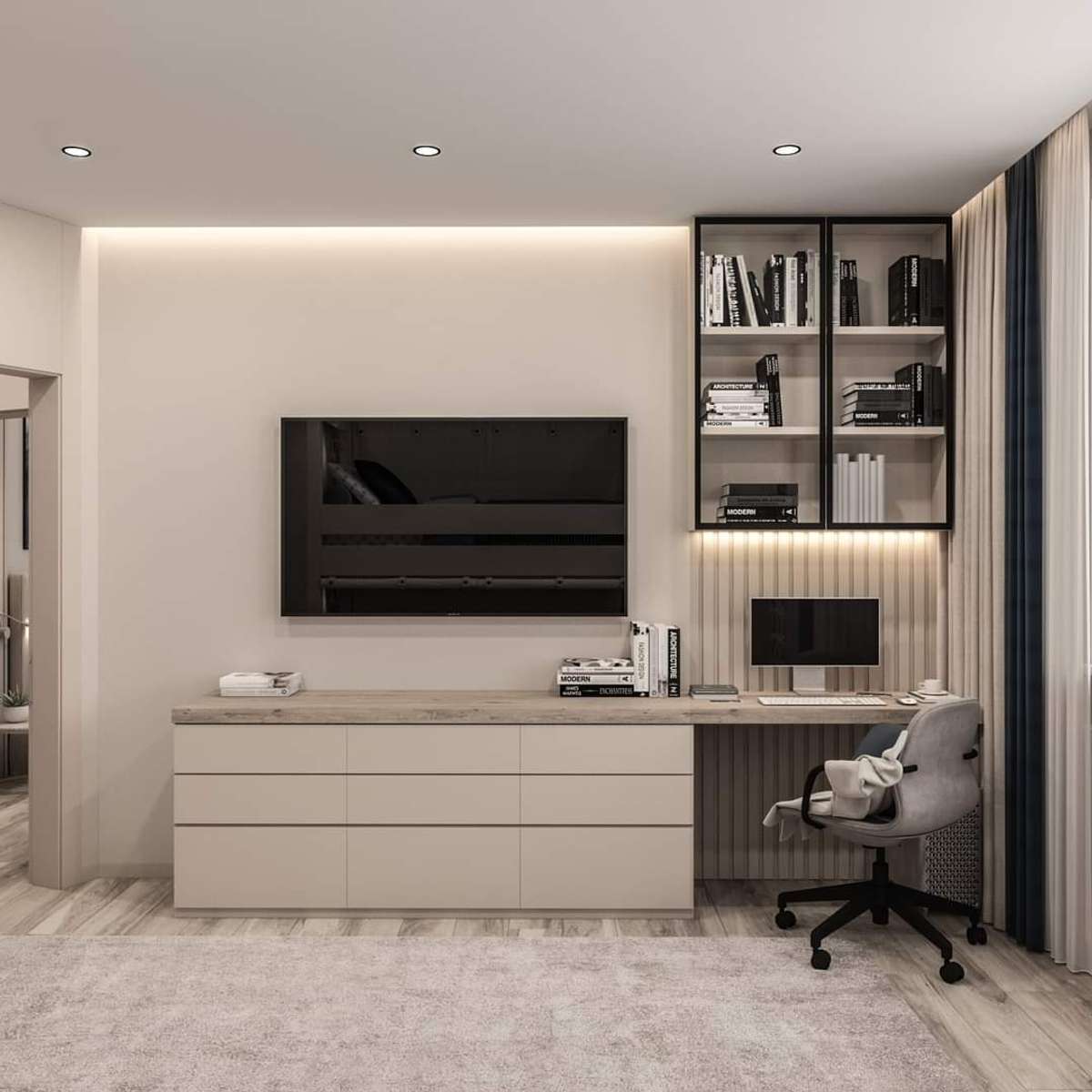 Furniture, Bedroom, Storage Designs by Architect nasdaa interior pvt Ltd, Delhi | Kolo