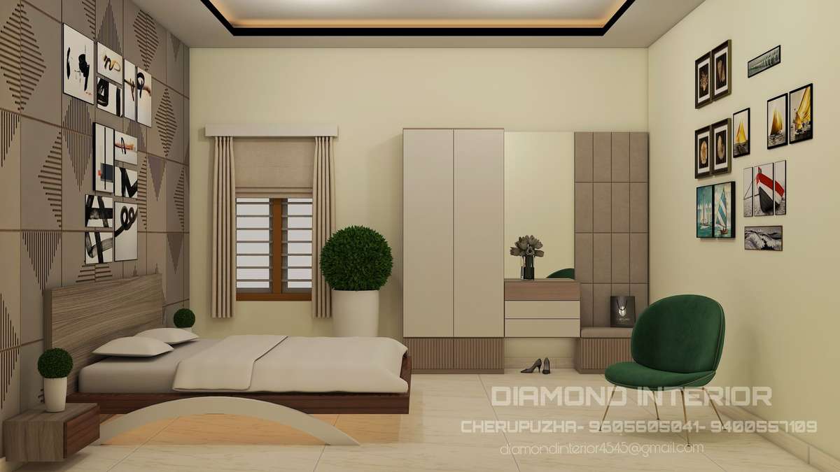 Bedroom, Furniture, Storage, Home Decor Designs by Interior Designer Rahulmitza Mitza, Kannur | Kolo