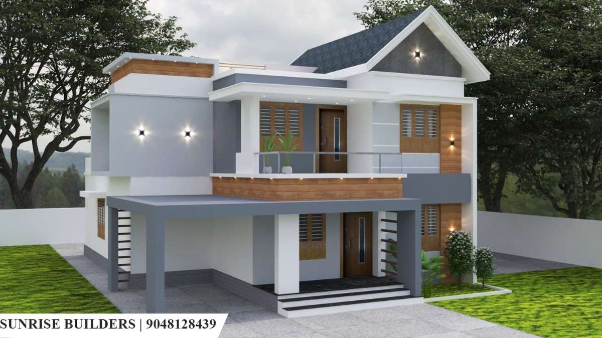Designs by Civil Engineer Sunrise Constructions, Kottayam | Kolo