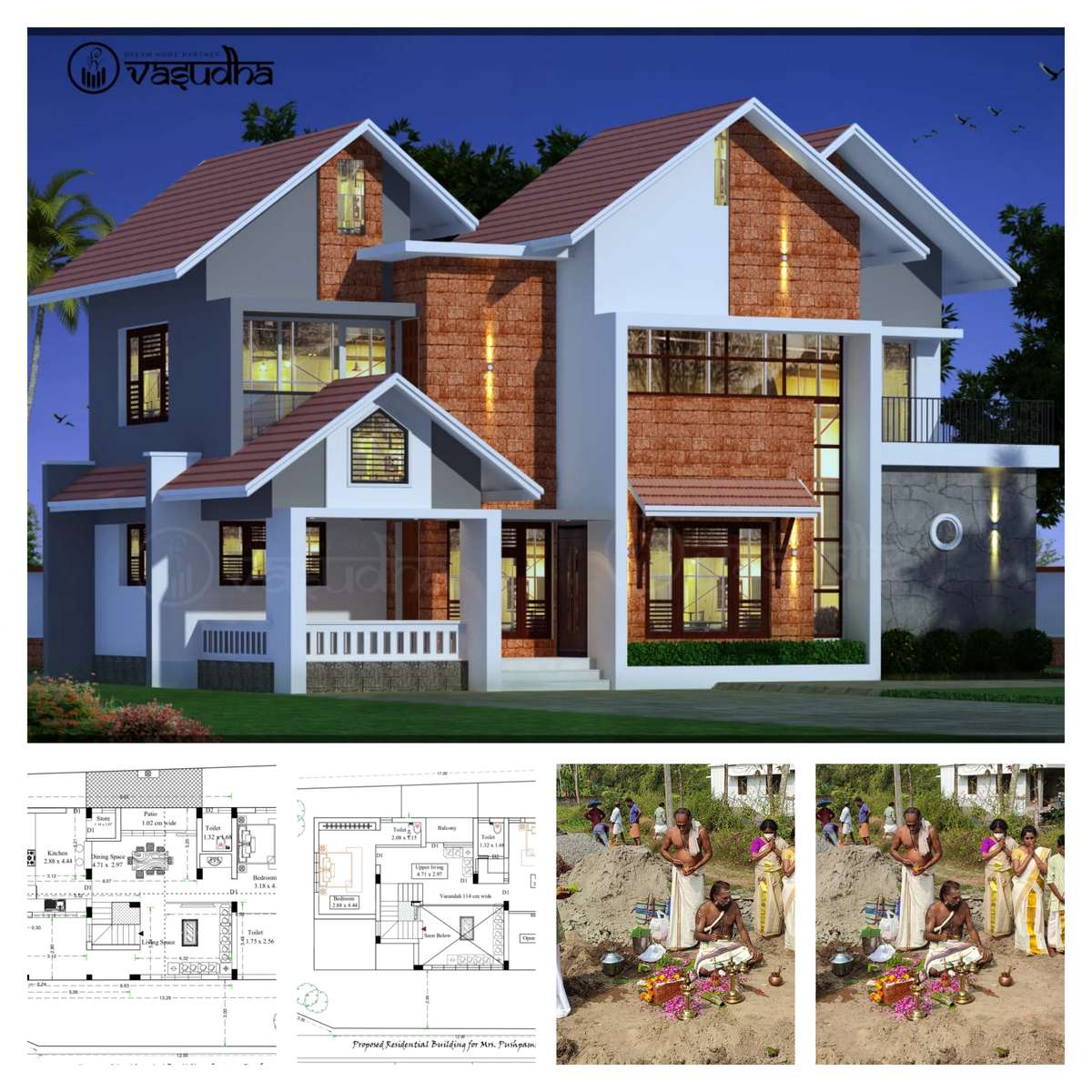 Designs by Civil Engineer Er Divya krishna, Thrissur | Kolo