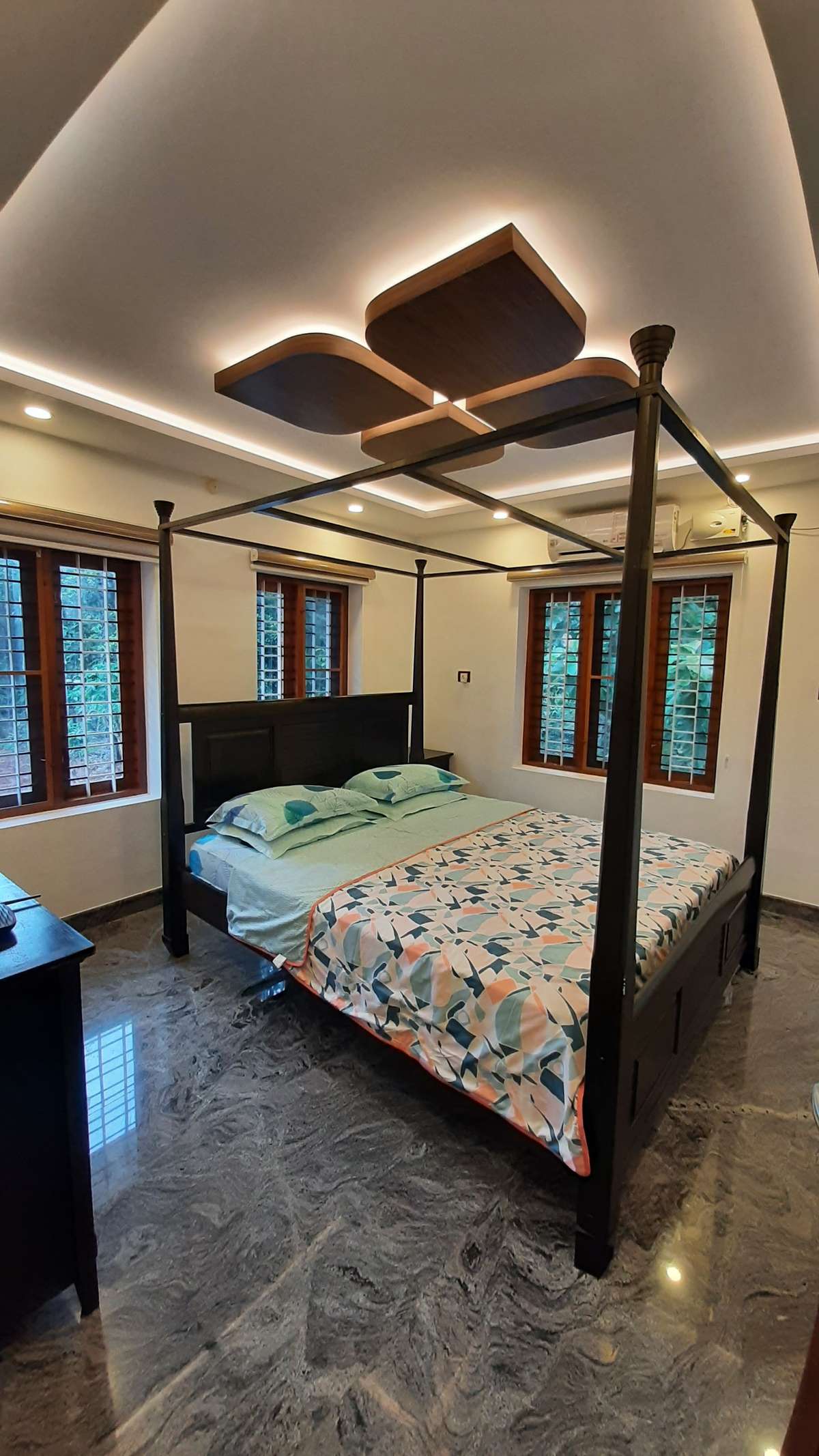 Bedroom, Lighting, Furniture, Ceiling Designs by Carpenter Unnikrishnan Kizhakkootte, Thrissur | Kolo