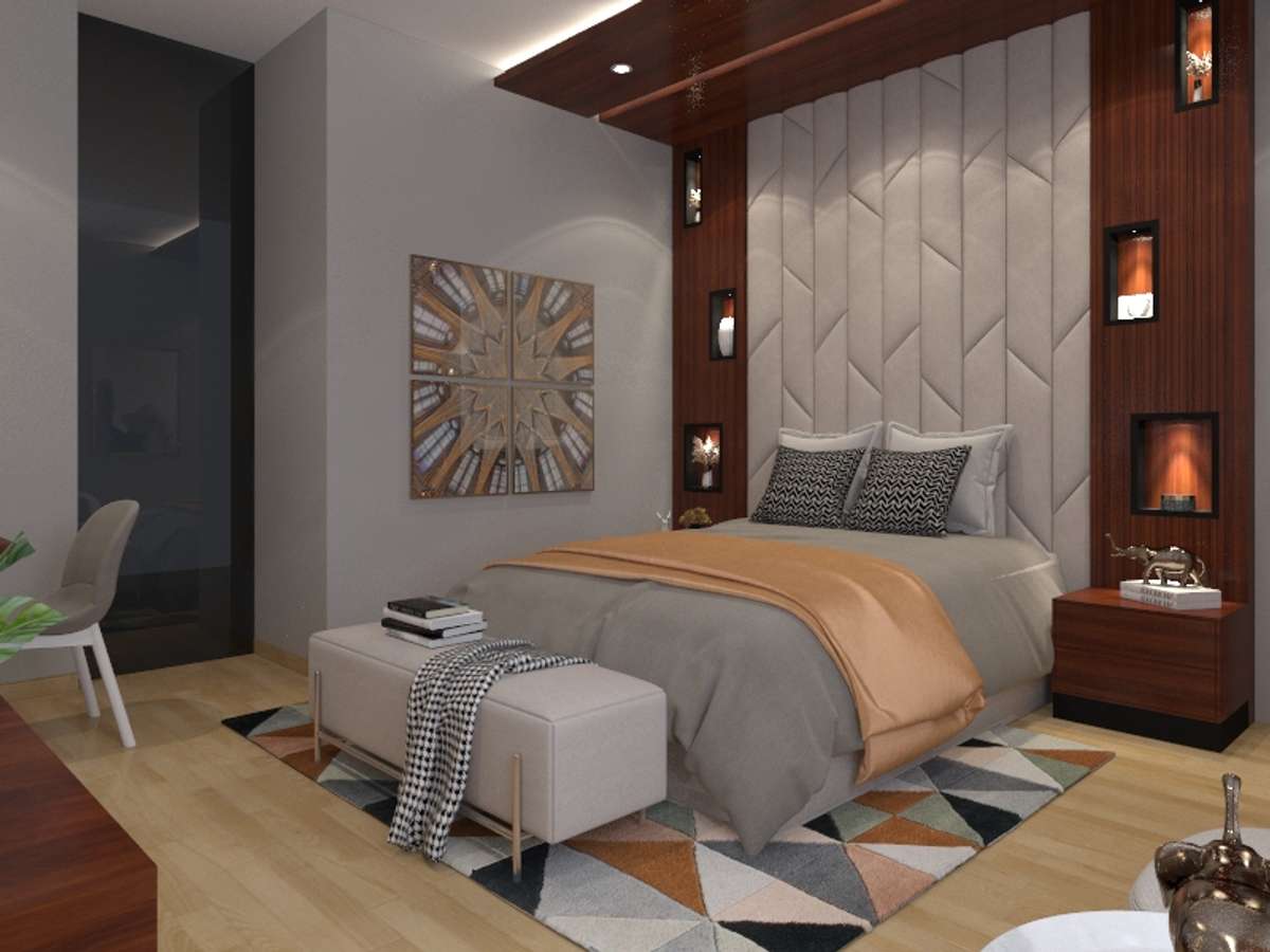 Furniture, Storage, Bedroom Designs by Interior Designer Bhawna Bhargava, Gurugram | Kolo