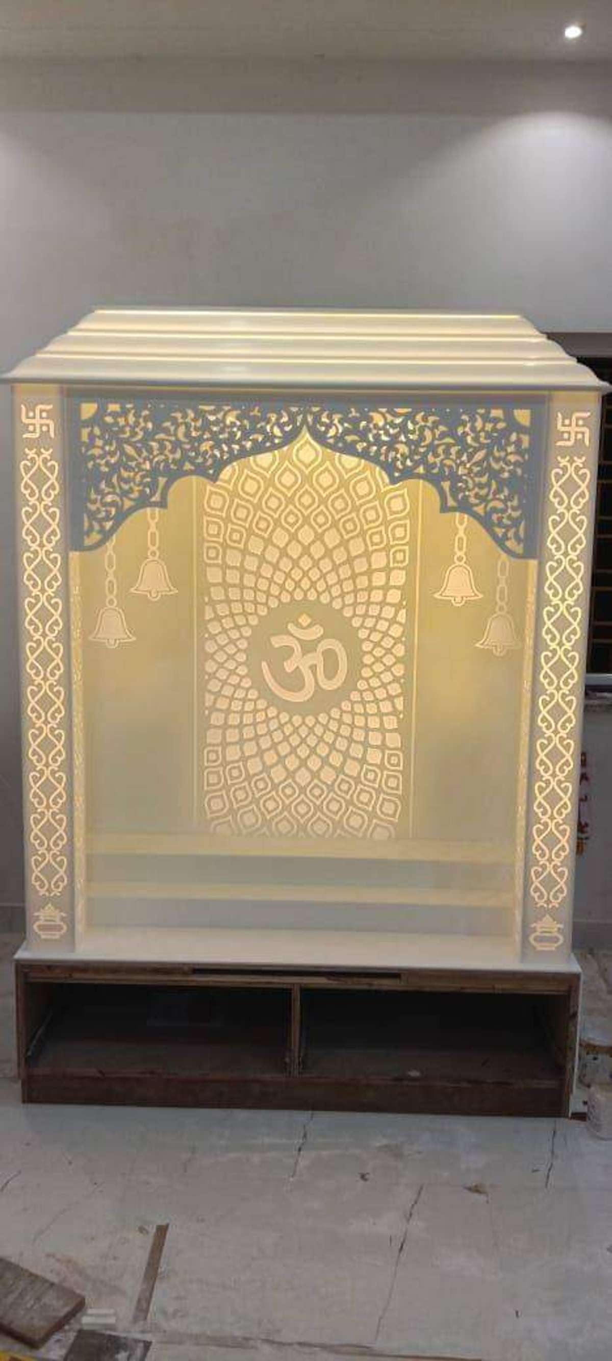 Prayer Room, Storage Designs by 3D & CAD S L kavlacha, Jaipur | Kolo