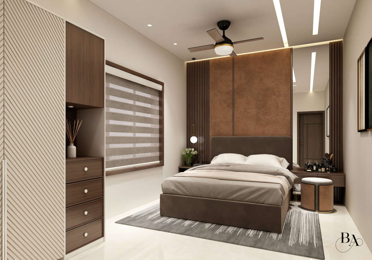 Furniture, Bedroom, Storage Designs by Interior Designer Ibrahim Badusha, Thrissur | Kolo