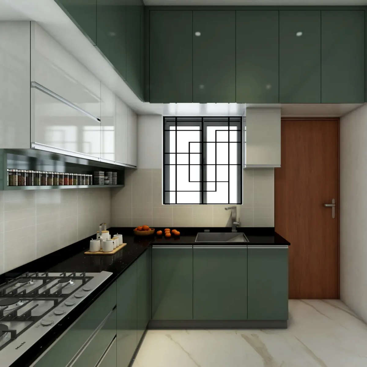 Kitchen, Storage Designs by Civil Engineer vyshnav Thrissur, Thrissur Kolo