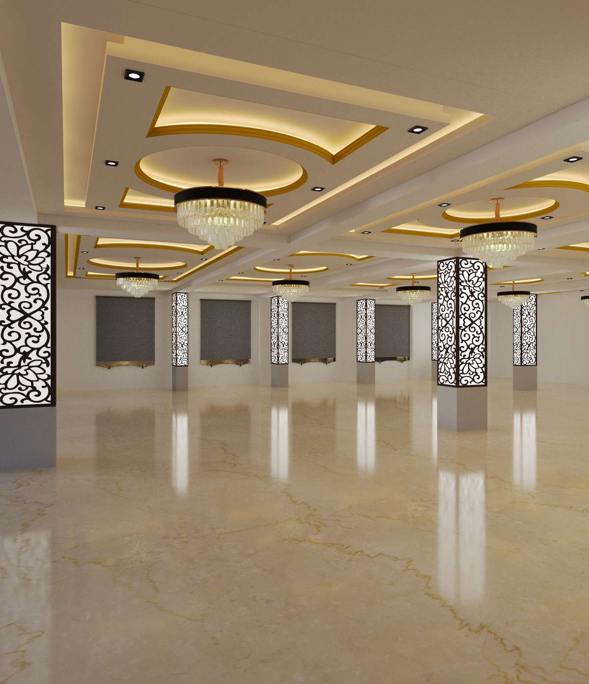 Ceiling, Flooring, Lighting Designs by Interior Designer Housie ...