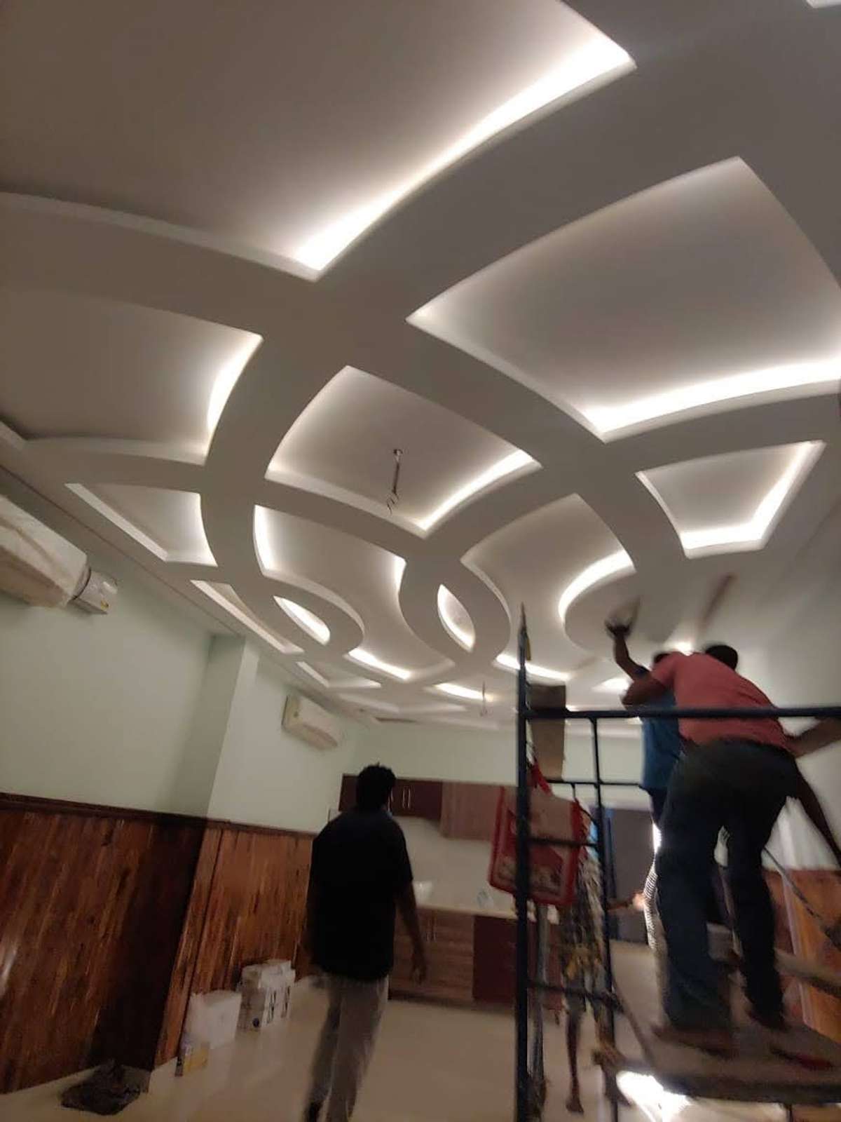 Ceiling, Lighting Designs by Interior Designer Leon Fernandez J, Thiruvananthapuram | Kolo