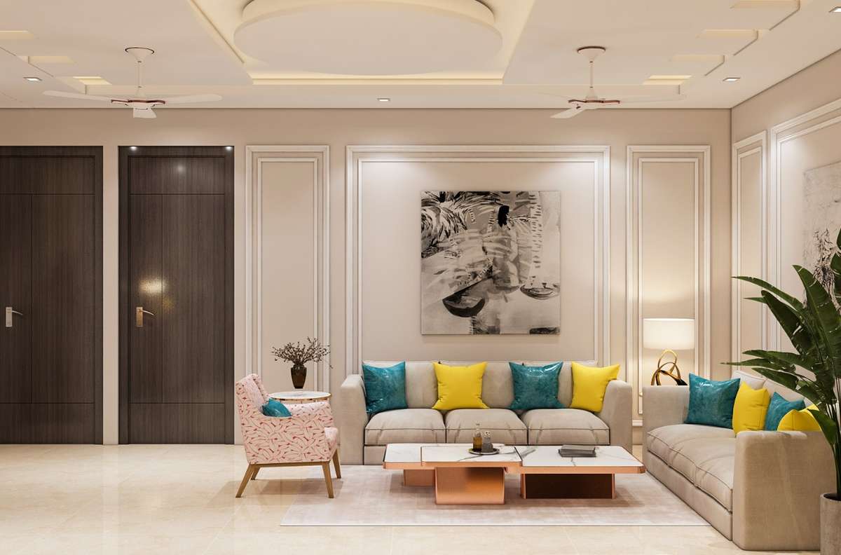 Living, Furniture Designs by Interior Designer DCOM Interior  Architecture, Delhi | Kolo