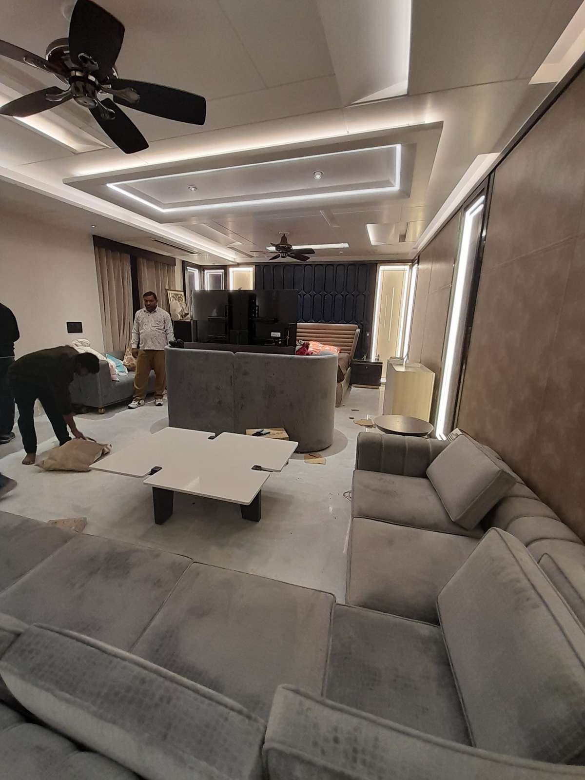 Ceiling, Lighting, Living, Furniture, Table Designs by 3D & CAD Happy Happy, Delhi | Kolo